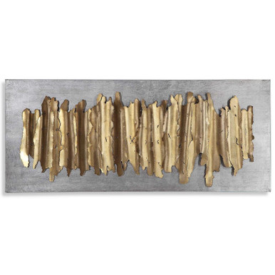 Lev 55.25 Inch Metal Wall Decor by Uttermost - 04195