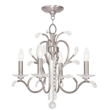 Serafina 2 Light Candle Style Wall Sconce by Livex - 51002