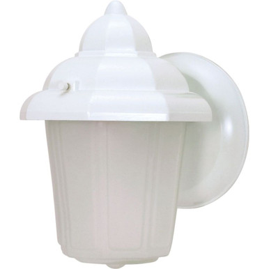 Hood 1 Light Outdoor Wall Lantern by Nuvo - 60/3466