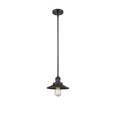 Franklin Restoration 1 Light Small Pendant by Innovations - 201S-BK-M6