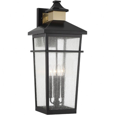 Kingsley 4 Light Outdoor Wall Lantern by Savoy House - 5-716-143
