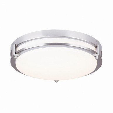 House 25W LED 12.5 Inch Wide Flush Mount by Canarm Inc - LFM227A13BN