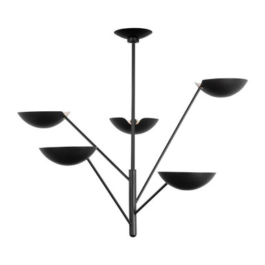 Nevel 5 Light Oversized Chandelier by Visual Comfort Studio - EC1285AI