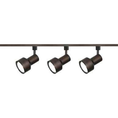 Three Light Step Cylinder Track Kit 1.5 In Wide by 7.25 In High by Nuvo - TK361