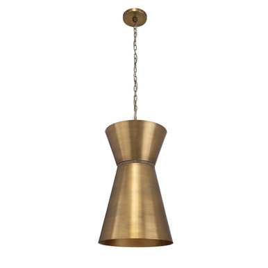 Crocker 1 Light Mini Pendant 23 Inch Tall and 14.5 Inch Wide by uttermost - 21617