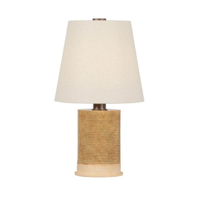 Kerwin 1 Light Table Lamp 28 Inch Tall and 16 Inch Wide by Troy - PTL2928-BRL/CCQ