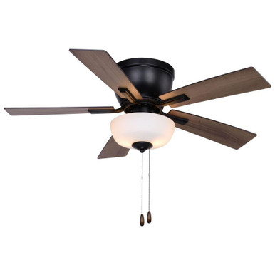 Lisbon 2 Light Ceiling Fan 13 Inches Tall and 42 Inches Wide by Vaxcel - F0089