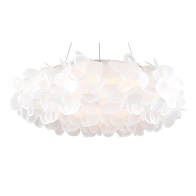 Fluffy 42W 1 LED Light Oversized Pendant by Modern Forms - PD-59933-BN