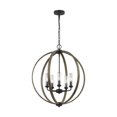 Sean Lavin 5 Light Medium Outdoor Chandelier by Visual Comfort Studio - olf3294/5wow/af