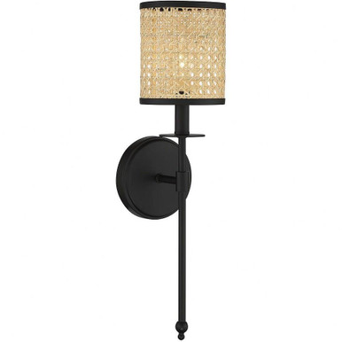 Jaylar 1 Light Wall Sconce 20 Inch Tall by Savoy House - 9-1649-1-89