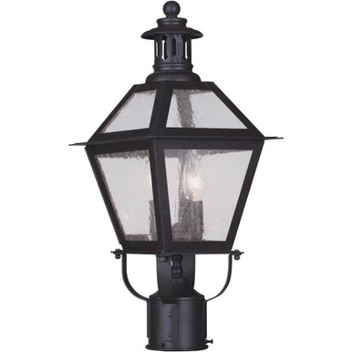 Waldwick 2 Light Outdoor Wall Lantern 18.5 Inch Tall by Livex - 2041-07