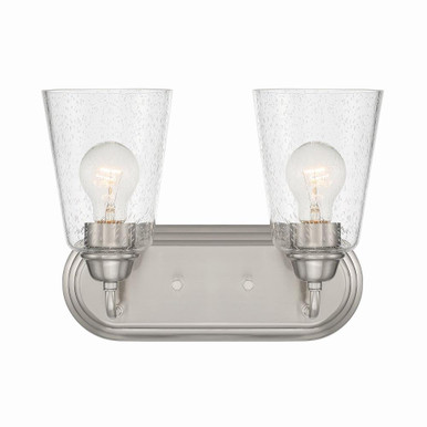 Zane 2 Light Vanity Light by Designers Fountain - D241M-2B