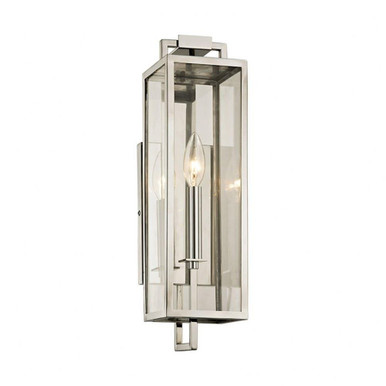 Beckham 1 Light Wall Sconce 16.5 x 4.75 Inches by Troy - B6531-SS