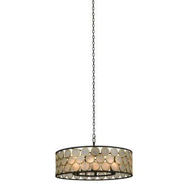 Corsa 6 Light Large Pendant by Kalco - 507950BMG