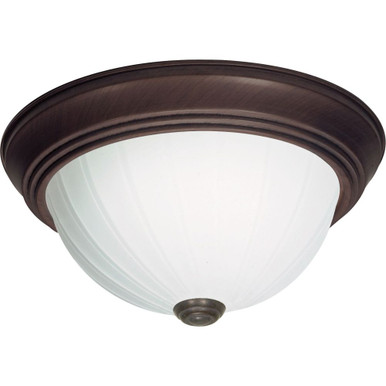3 Light 15.25 Inch Wide Flush Mount by Nuvo SF76/248 - SF76/248