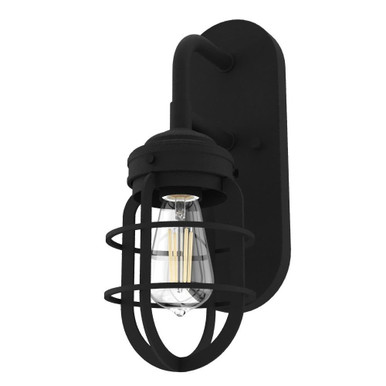 Starklake 1 Light Sconce Wall Light Fixture 5.25 x 14.5 Inch by Hunter Fans - 19668