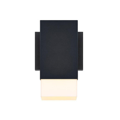 Willowsong 1 Light Outdoor Wall Mount 10 Inch Tall by Designers Fountain - D317M-10EW-BK