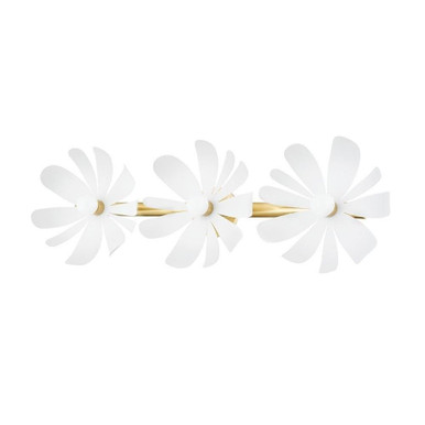 Twiggy 3 Light Vanity Light by Mitzi - H698303-AGB/TWH