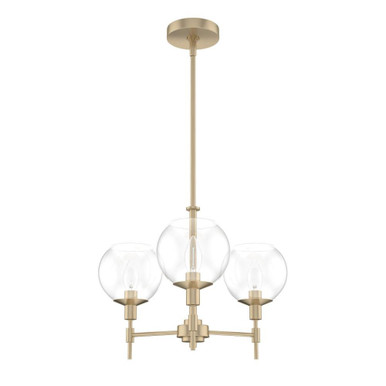 Xidane 3 Light Small Chandelier by Hunter - XCH3
