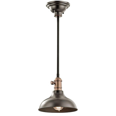 Cobson 1 Light Small Pendant by Kichler - 42579oz