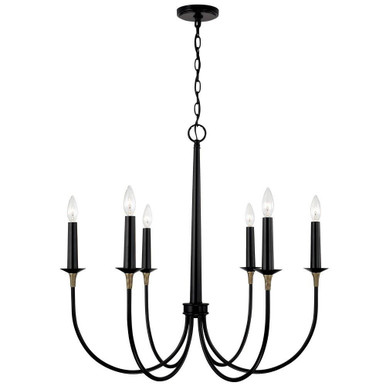 Amara 6 Light Large Chandelier by Capital - 445661KB