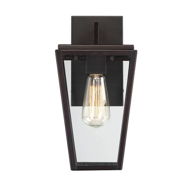 Milton 1 Light Outdoor Wall Lantern 12.75 Inch Tall by Savoy House - 5-546-13