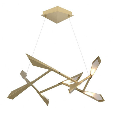Quill 28W 1 LED Pendant 12.2 x 33.9 Inches by Hubbardton Forge 135003-1115 - 135003-1115