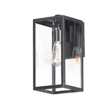 Catalina 1 Light Small Outdoor Wall Lantern by Maxim - 30092CLDBZ