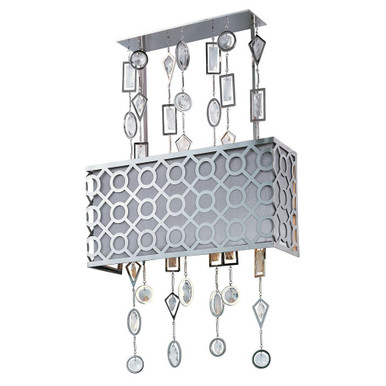 Symmetry 3 Light Wall Sconce by Maxim - 22389STPN