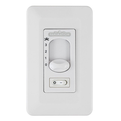 Accessory 3 Speed Non Reversing Fan Wall Control by Fanimation - CW1SWWH