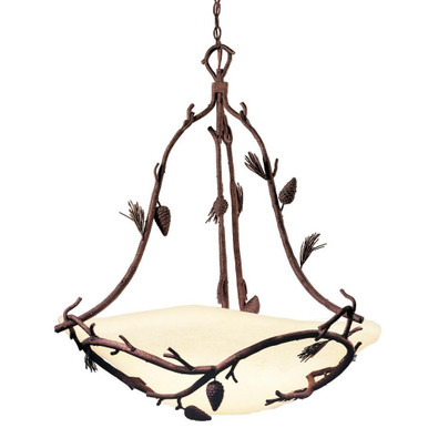 Ponderosa 6 Light Oversized Pendant by Kalco - 5023PD