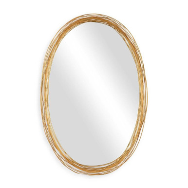 Gillian Oval Mirror 38.75 Inches Tall and 26 Inches Wide by Uttermost - 08226