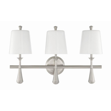 Palmer 3 Light Vanity Light by Craftmade - 57403-BNK