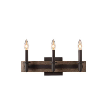 Duluth 3 Light Candle Style Vanity Light by Kalco - 508933SZ