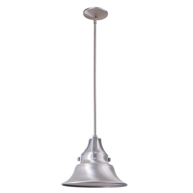 Union 1 Light Medium Outdoor Pendant 12 Inches Wide by Craftmade - Z4411-SA