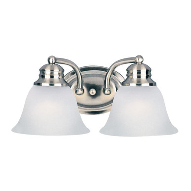 Malaga 2 Light Transitional Vanity Light by Maxim - 2687FTSN