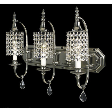 Princessa 3 Light Medium Chandelier by Framburg - 2049 PS