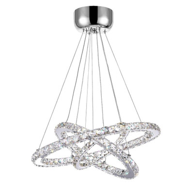 Ring LED Light Large Chandelier by CWI - 5080P32ST-3R