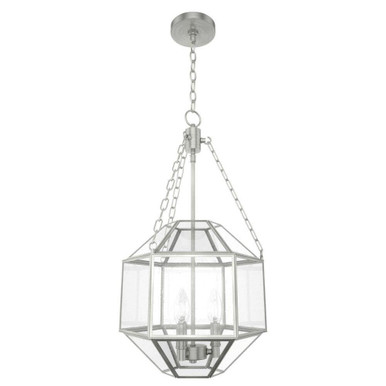 Indria 3 Light Medium Pendant 27.25 Inch Tall by Hunter Fans - 19367