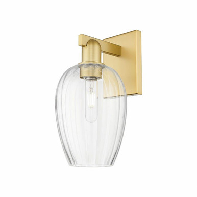 Preston 1 Light Wall Sconce 13.5 Inch Tall X 6.25 Inch Wide by Innovations - 716-1W-SG-G457-6CL
