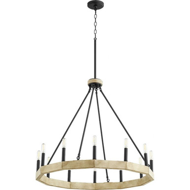 Alpine 12 Light Oversized Pendant by Quorum - 6189-12-69