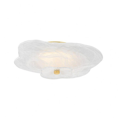 Starlie 16W 1 LED Flush Mount 4.25 Inch Tall and 16 Inch Wide by Mitzi - H994501-AGB