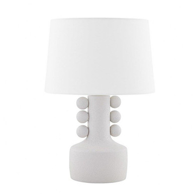 Amalia 1 Light Table Lamp 20.75 x 14.25 Inches by Mitzi - HL754201-AGB/CWK