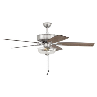 Pro Plus 101 Series 52 Inches Five Blade Ceiling Fan by Craftmade - P101BNK5-52DWGWN