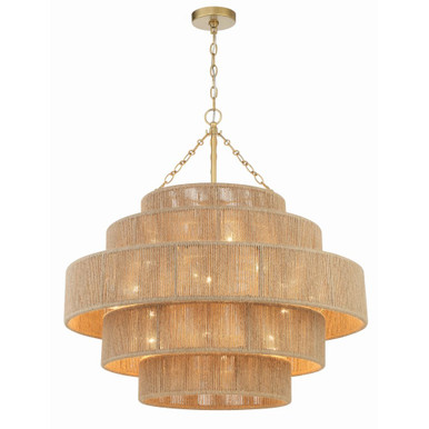 Shyla 20 Light Large Chandelier by Crystorama - SHY-10909-SG