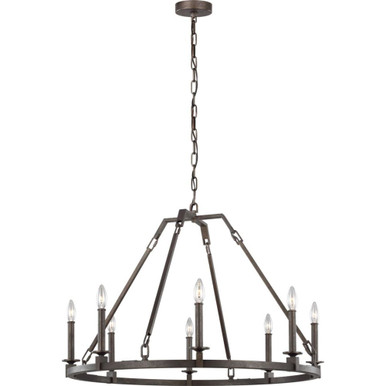 Sean Lavin 8 Light Large Round Chandelier by Visual Comfort Studio - f3214/8sms