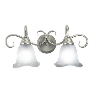 Bella 2 Light Vanity Light by Vaxcel - BL-VLD002BN
