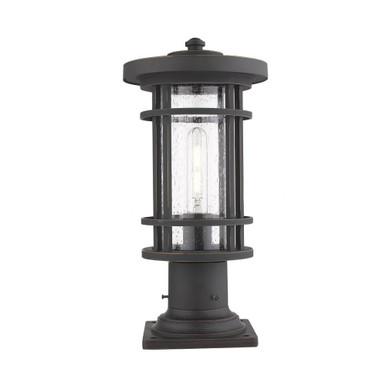 Jordan One Light Outdoor Post Mount Lantern 12.5 x 108.5 Inches by Z-Lite - 570PHM-533PM-ORB