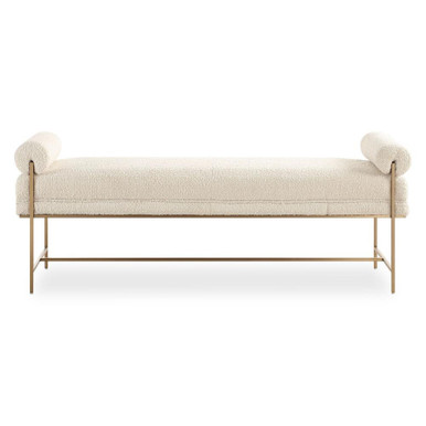 Bolster Bench 23 Inch Tall and 60.5 Inch Wide by Uttermost - 23888