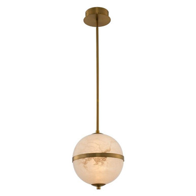 Canterbury 12W LED Light Small Pendant by Kalco - 512511WB